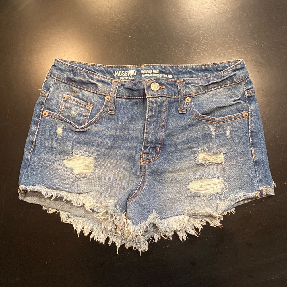 Mossimo Size 6 denim shorts